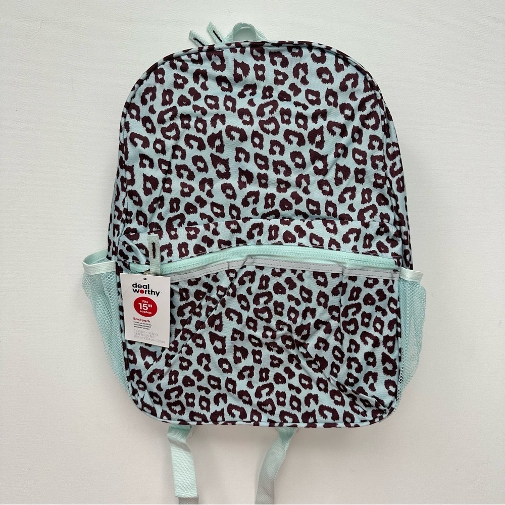 DealWorthy Cheetah Print Kids Backpack